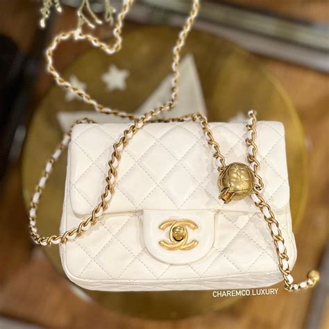 mini flap bag chanel white|chanel small flap bag price.